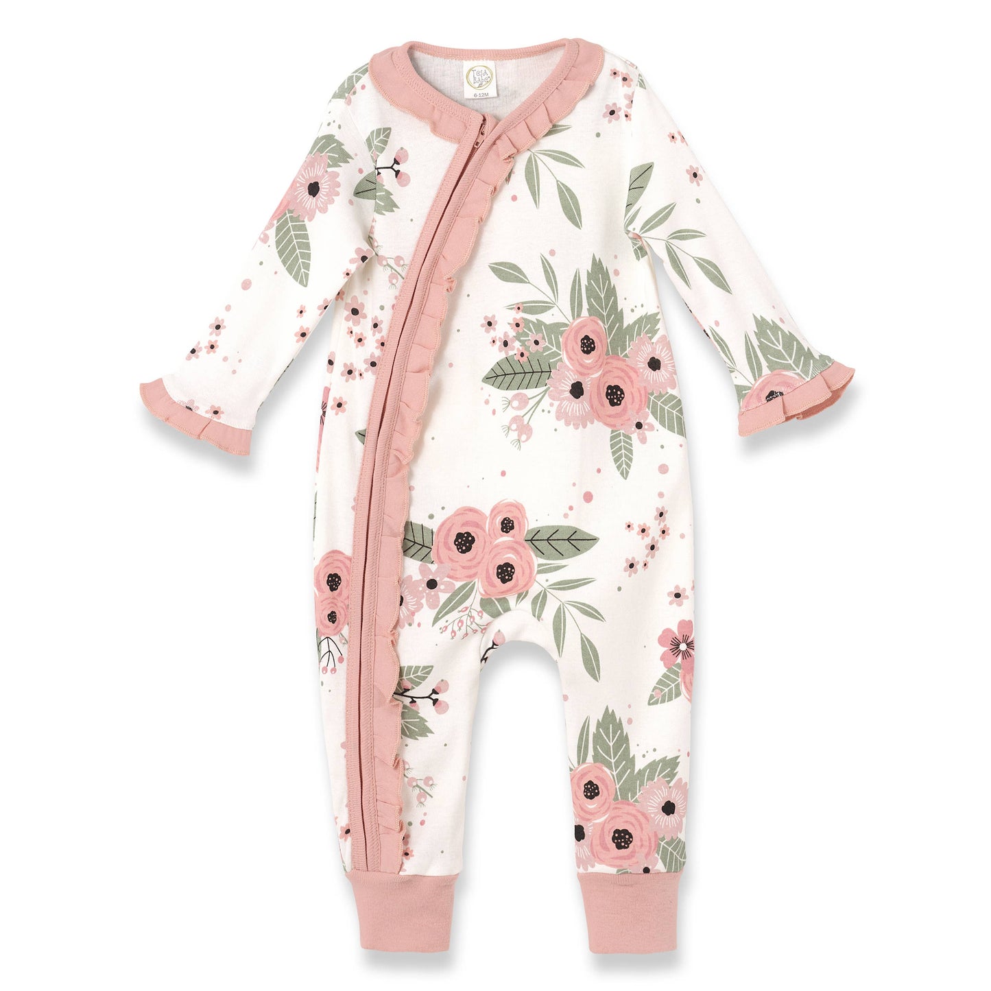 Floral Zippered Romper
