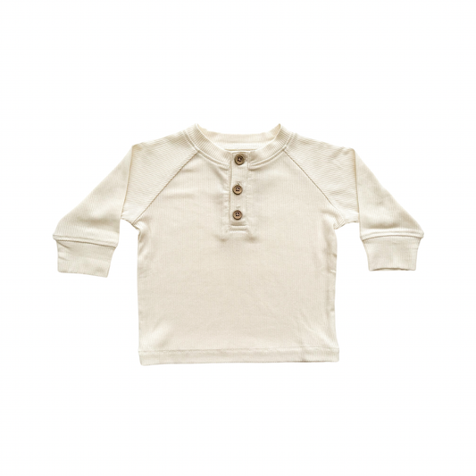 Long Sleeve T-Shirt - Cream
